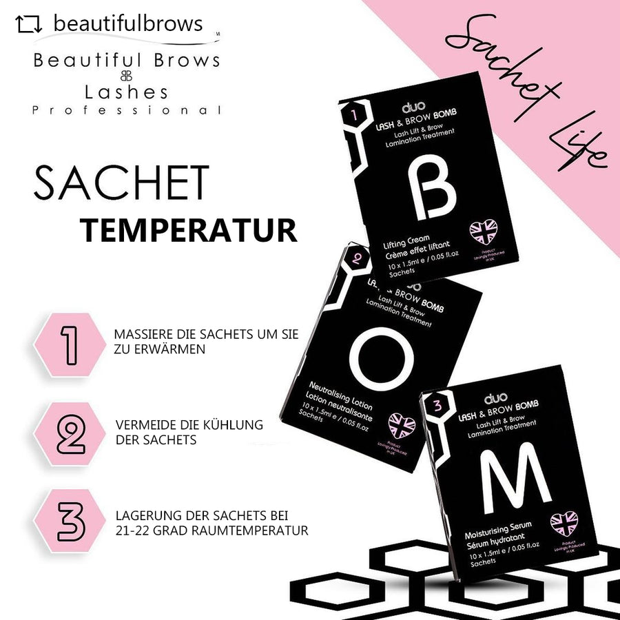 LASH & BROW BOMB SPEED - Liftingset / 15ml je Packung