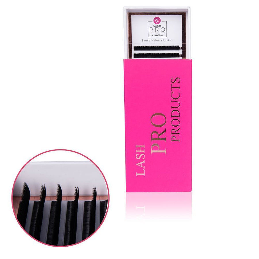 Speed Volume Lashes MIXBOXEN Biegungen C / D / D+/ M / L